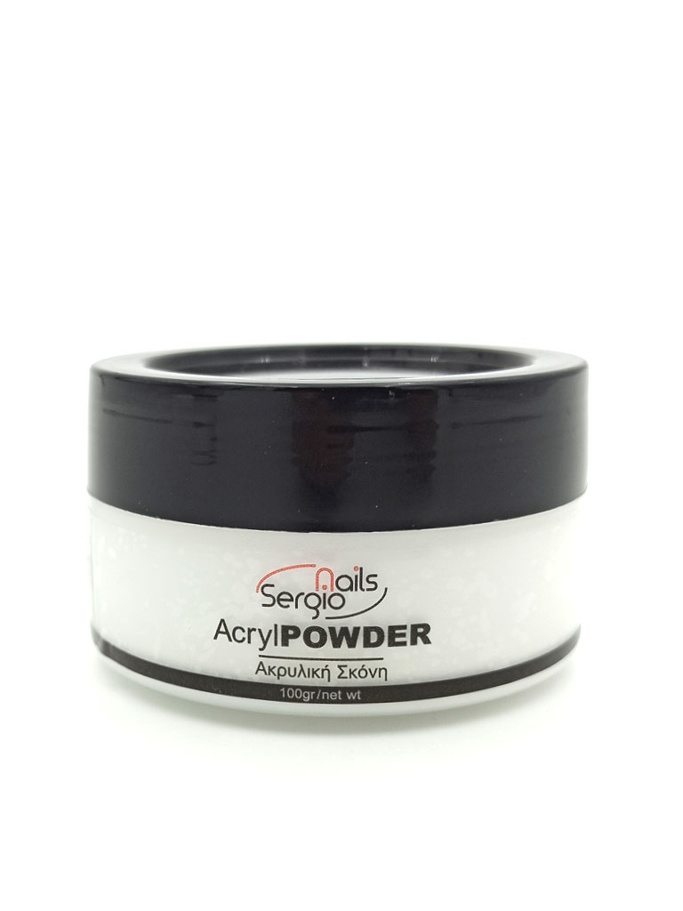 Ακρυλική Σκόνη Νυχιών Acryl Powder Clear 100gr
