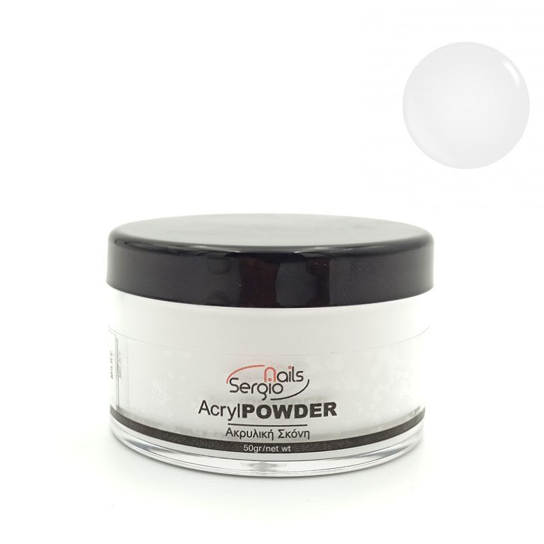 Ακρυλική Σκόνη Νυχιών Acryl Powder Milky 50gr
