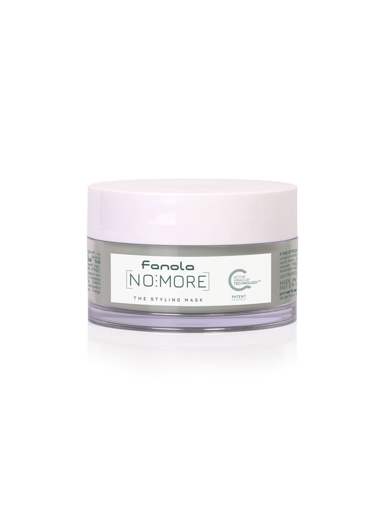 No More Styling Mask Μάσκα Μαλλιών Ανάπλασης Και Styling Fanola 200ml