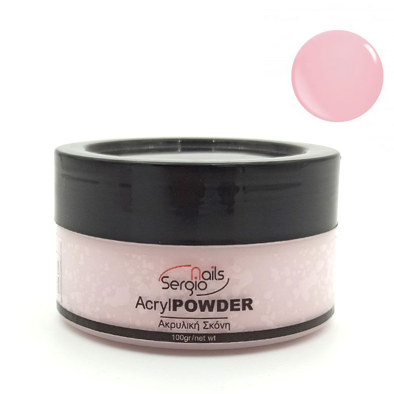Ακρυλική Σκόνη Νυχιών Acryl Powder Dark Pink 100gr