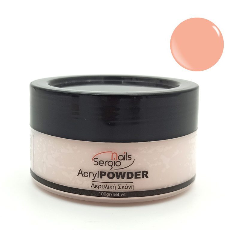 Ακρυλική Σκόνη Νυχιών Acryl Powder Cover Rose 100gr